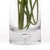 Import Elegant Long Glass Vase with Color Base Bubble from China