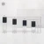 Import Empty Frosted Liquid Foundation Bottle 15ml Transparent Square Foundation Lotion Bottle 0.5oz Black Screw Pump Cosmetic Packing from China