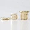 Empty Luxury Gold Acrylic Cosmetic Face Cream Jar Double Wall Container 15g 30g 50g