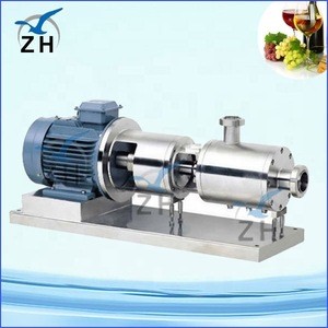 emulsifying machine mixing tank polyurethane foam pharmaceutical in-line high shear emulsifier