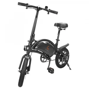 [EU STOCK Duty Free] Kugoo Kirin B2 14 Inch Fat tire Folding Electric Moped Bike 48V 400W 45KM/H Electric bicycle outdoor e bike