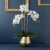 Import Europe Gold Ceramic Porcelain Bonsai Modern Flower Vase With Orchid Home Decorative from China