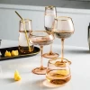 European Luxury Transparent High Drinking Glasses