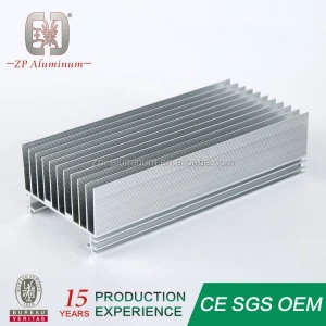 extruded anodized aluminum nitride heat sinks China supplier