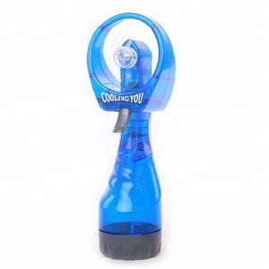 Factory best-selling 2*AA battery operated handheld portable water spray fan