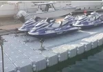 Factory cheap price HDPE modular cubes block floating dock walkway floating dock jetski floating dock pontoon