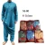 Import factory custom wholesale Qatari Dubai oman islamic  clothing Abaya Muslim robe from China