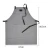 Import Factory customize reusable canvas apron for kitchen from China