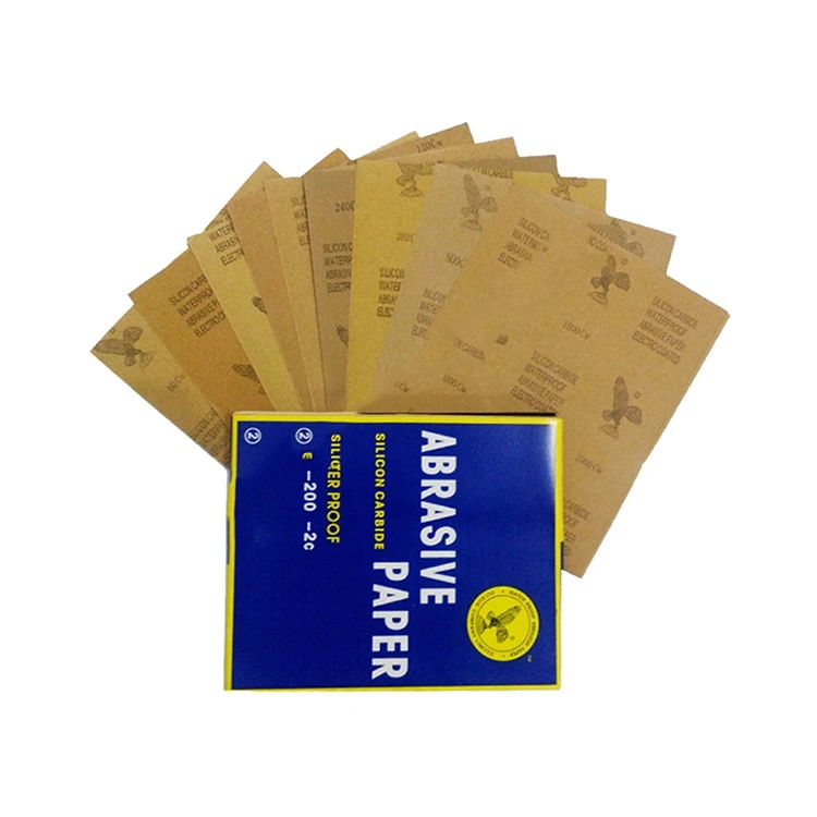Factory direct high quality abrasive paper sanding