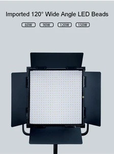 Factory Direct Price DMX Photography Studio Panel Led Video Light Super Bright Flat Panel Light