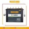 Factory Direct Price with High Quality MASSIMO 270AH 12 V Tubular Storage Battery for Home & Commercial Usage