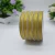 Import Factory direct sale color gift package gold glitter ribbon christmas decoration metallic ribbon from China