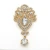 Import Factory Direct Sale Large Size Crystal Rhinestones Wedding Drop Brooches for Women from China
