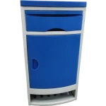 factory medical furniture hospital bedside cabinet table with lockers,ABS Plastic Nursing patient Bed-stand with with Shoe Rack