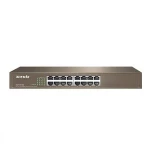 Factory original Tenda TEF1016D 16 Port 10/100M Fast Ethernet Network Switch 4.8Gbps  6KV Lightning Protection