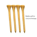 factory price bulk packing GOLF TEE custom made LOGO durable golf sport printed bamboo golf tees