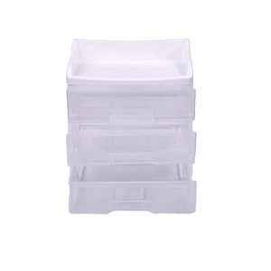 Factory Price desktop plastic multipurpose spare parts cabinet plastic storage cabinet drawer
