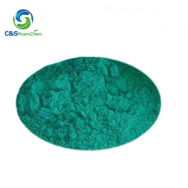 Factory Supply Copper gluconate, Food Grade and Pharmaceutical Grade Cupric Gluconate Powder, CAS 527-09-3