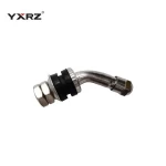 Factory supply  VS-8 45 degree scooter electric bicycle tubeless tire valve motorcycle valve