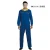 Import factory wholesale Cotton and polyester 2 pcs set workers overall uniforms for workers from China