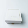 Factory wholesale custom white gift jewelry box cosmetics gift box packaging gift box with eva foam