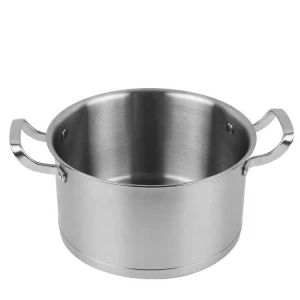 Factory Wholesale High Quality Germany Popular Home Non-stick Soup Pot Stew Pot Custom Binaural Steamer