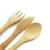 Import Factory Wholesale Reusable Wooden Bamboo Travel Cutlery Set/Flatware Set from China