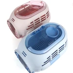 Factory wholesale Travel pet air cage pet air box 4 colors Travel cat pet flight case folding portable cat cage plastic
