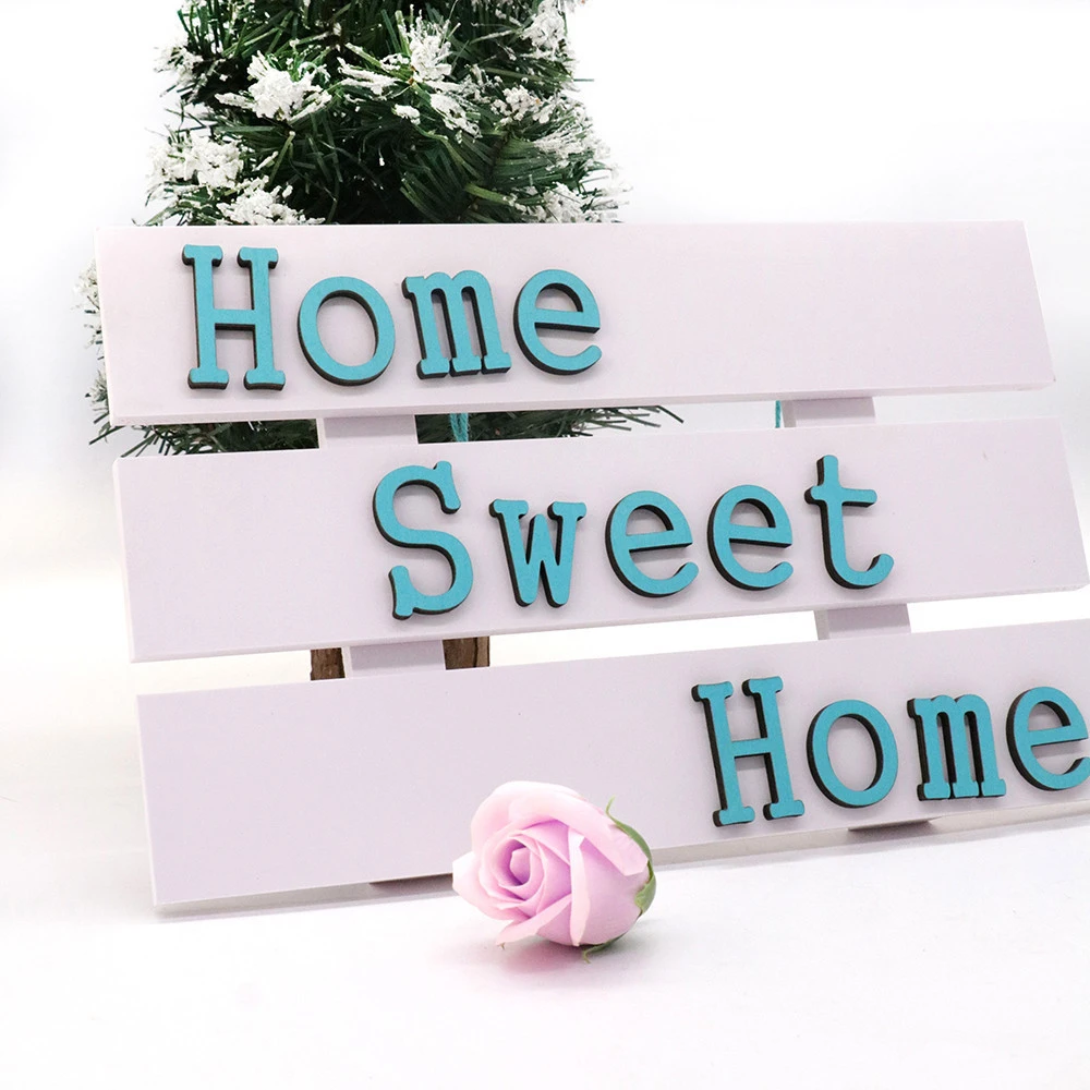 Family Name Plaque Sign Housewarming New Home Gift Handmade &amp; Personalised
