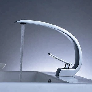 Fapully Creative Design Single Lever torneira banheiro Chrome Bathroom Basin Faucets
