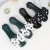 Import Fashion Classic Style Wave Point Lady Shoes Low Heel PVC Women Jelly Slippers from China