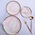 Import Fashion Marble Design Porcelain Dessert Plates Nodic Style Ceramic Plate For Wedding Party from China