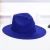 Import fashion men women&#39;s fedora hat for autumn winter, 2020 new design woolen wide brim jazz felt hats from China