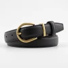 Female Casual Pin Buckle PU Leather Belt Women Fashion Waist Belt