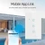 Import Fiko WiFi Smart Wall Socket Thailand Standard Made of Tempered Glass Suitable for Home/Hotel Light Switch and Power Outlets from China