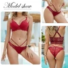 FINETOO Sexy Lace Panties Women Underwear M-XL Hollow Band Sexy Briefs Female Lingerie Floral Ladies Underpants