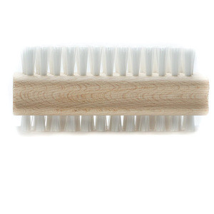 Fingernail Brush Nail Cleaning Brush Wooden Hand &amp; Nail Brush 2-pack Set Wood Natural Bristles