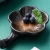 Import Flower Shape Ceramic Food Dish Small Soy Sauce Dipping Round Shaped Ceramic Dish with Handle from China
