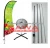Import Flying Banner Pole Sail flag banner pole Advertising Flag Used as Display Equipment Comes in Various Pole from China