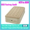 Foldable air inflatable mattress bed