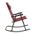 Import Folding outdoor rocking chair with steel frame Foldable Rocker from China