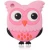 Import Food Grade BPA Free Custom Owl Shape Silicone Animal Pendant Baby Teething Toy Silicone Baby Teether from China