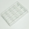 Food-grade clear plastic chocolate cookie inserted box blister packaging tray with PET PVC PP PS trays