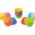 Import Food grade microwave Colorful bakeware Silicone cake muffin baking cups tray mold tools from China