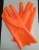 Import food grade rubber latex crinkle finish shrimp gloves comfortable wear from China