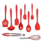 Food Grade Silicone Kitchen Ware Heat-resistant Safe And Non-toxic 10pcs Cooking Utensil