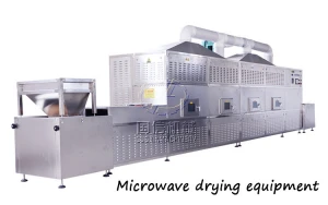 Food processing machine microwave drying oven