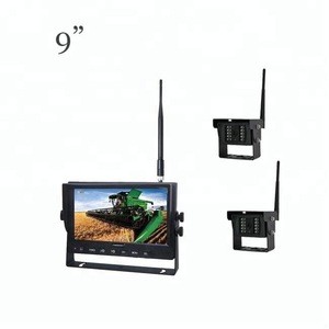 Forklift Truck Wireless 2.4G Digital Wireless Rearview Camera and 9 Inch Monitor System