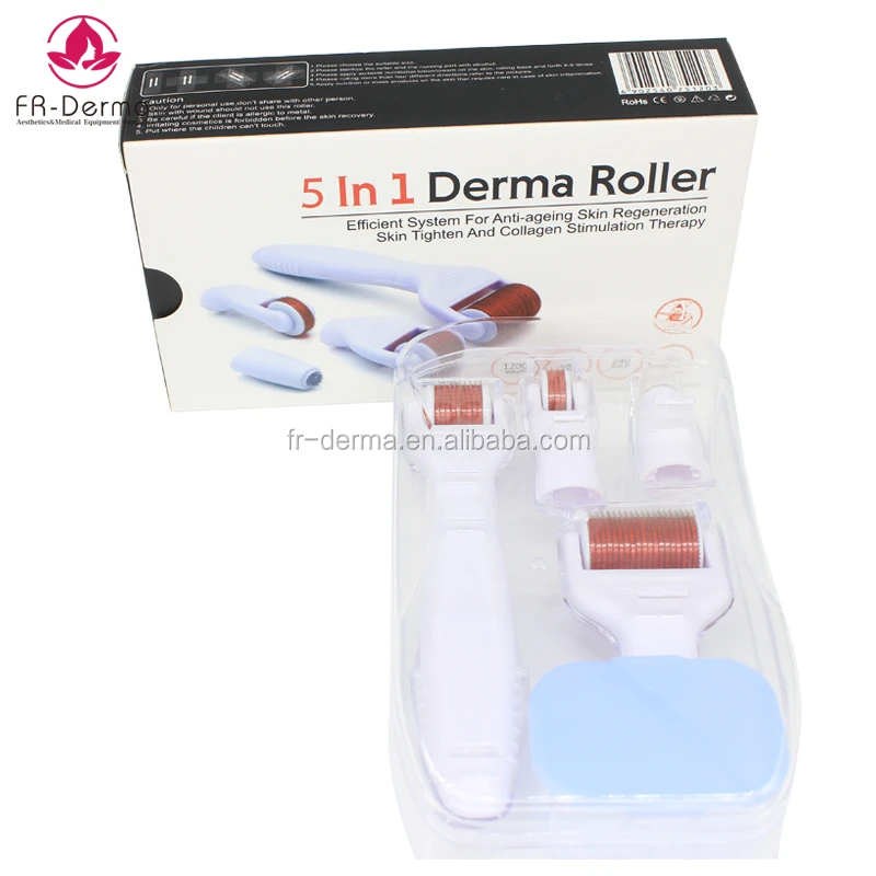 FR CE 540 micro mesoroller derma roller microneedling skin Dermaroller
