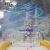 Import Free air shipping 4.5m dia giant inflatable snow globe photo booth / inflatable snow ball for taking photos from China